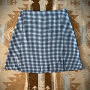 Brandy Melville plaid skirt